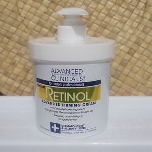 Advanced Clinicals Retinol Advanced Firming Cream - White